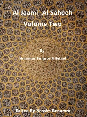 cover image of Al Jaami' Al Saheeh. Volume Two